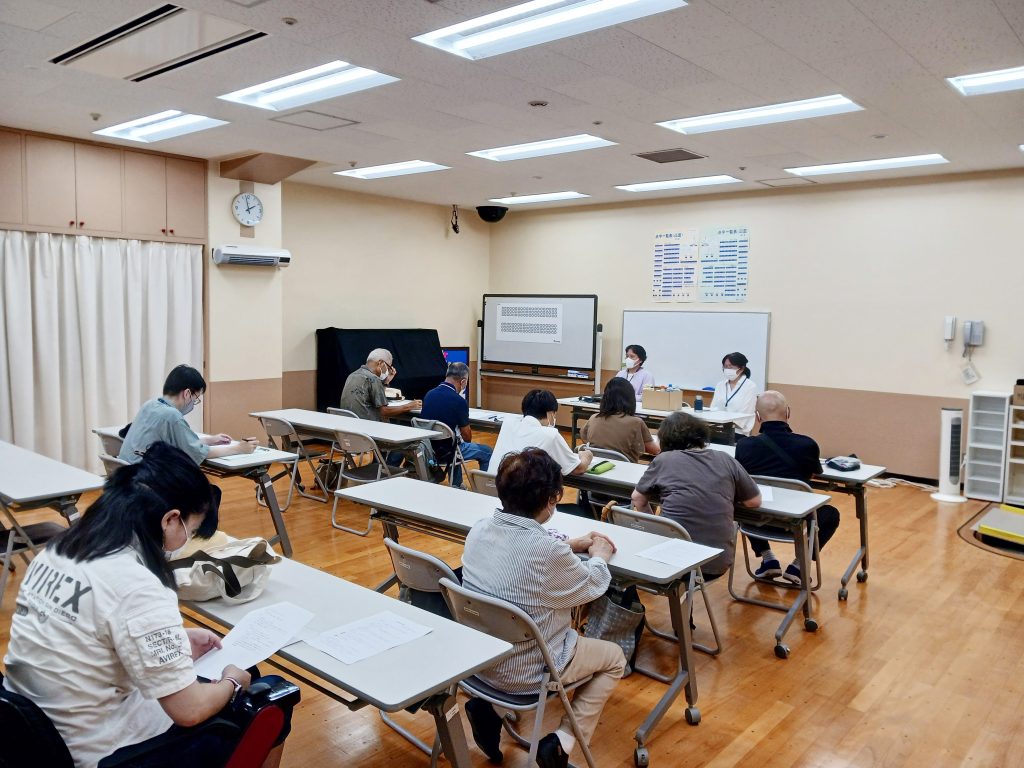 ふわもこ 講義の様子